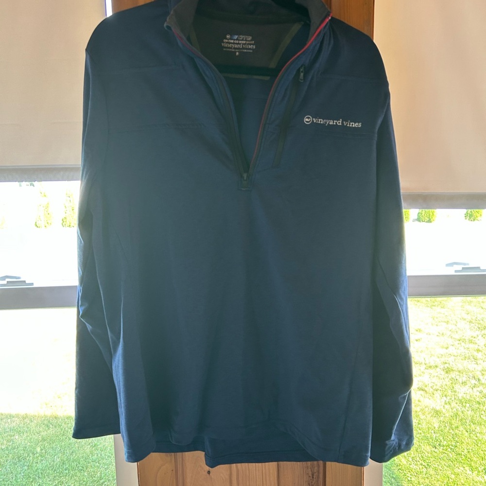 Vineyard Vines Blue On-The-Go Shep Shirt
